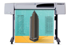 Ploter HP Designjet 500 plus 24 cale